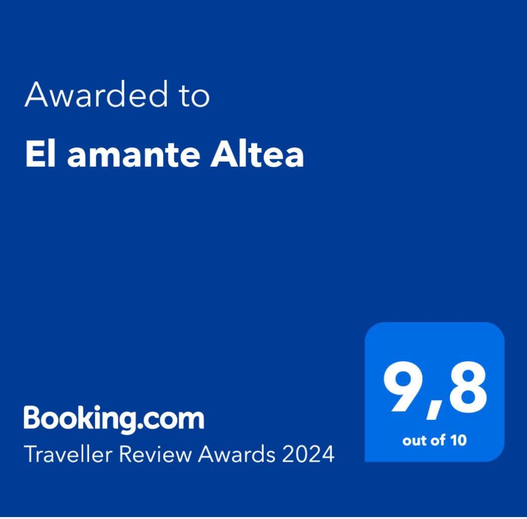 El amante suites Altea Exterior foto